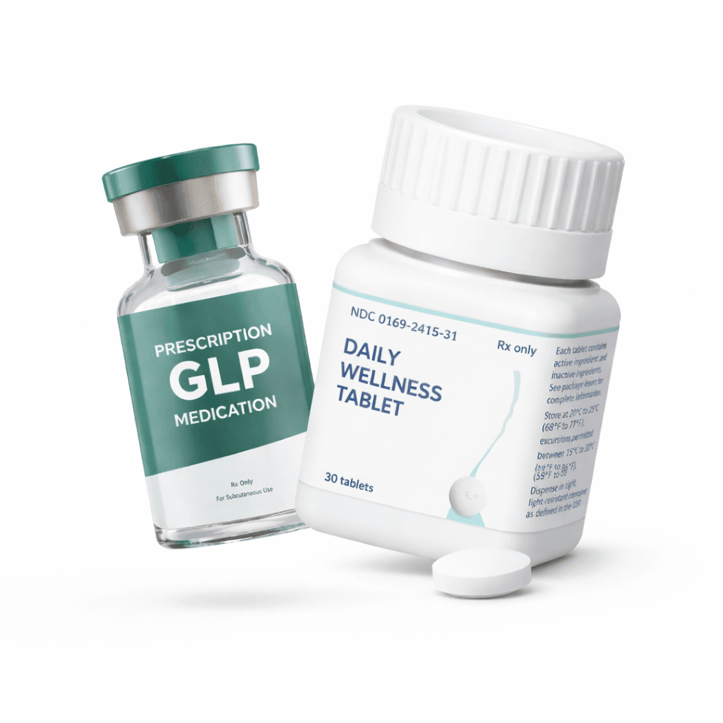 GLP-1 vial and injection pen